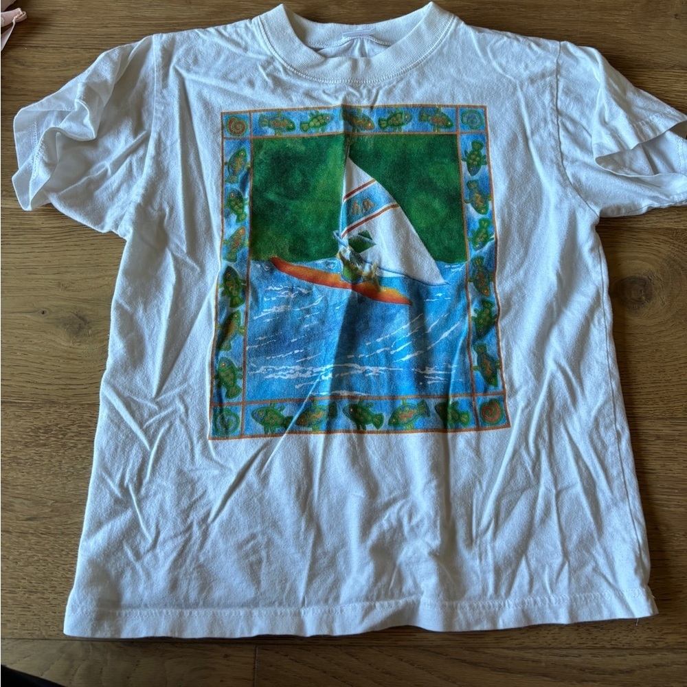 Vintage hanna andersson surfing t-shirt - Picture 2 of 3